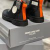 ⁦חצי מגף Palladium - עם סרט כתום בשחור⁩ – תמונה ⁦5⁩