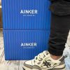 נעל AINKER  לבן אפור